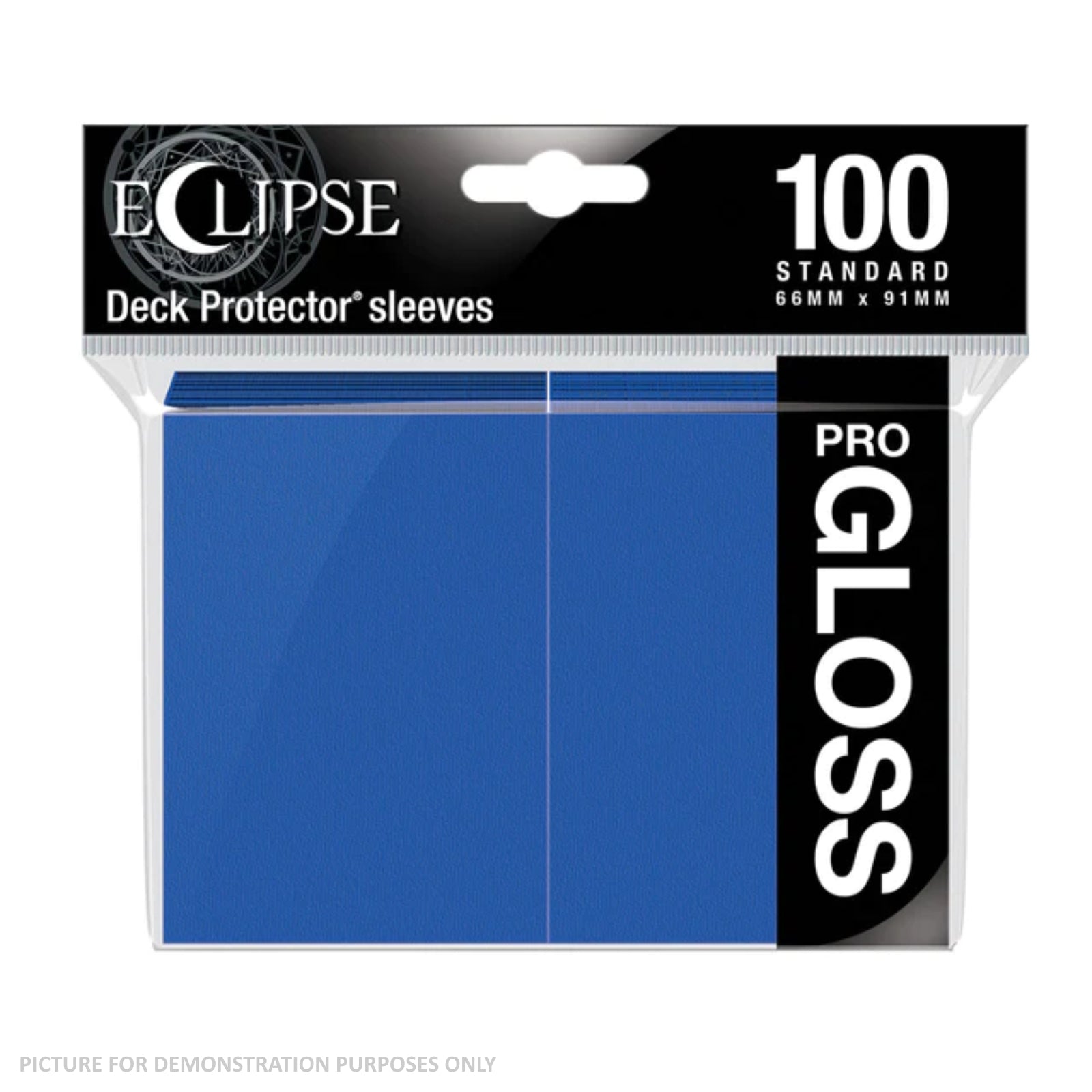 Ultra Pro Eclipse Gloss Standard Deck Protector Sleeves 100ct - Blue
